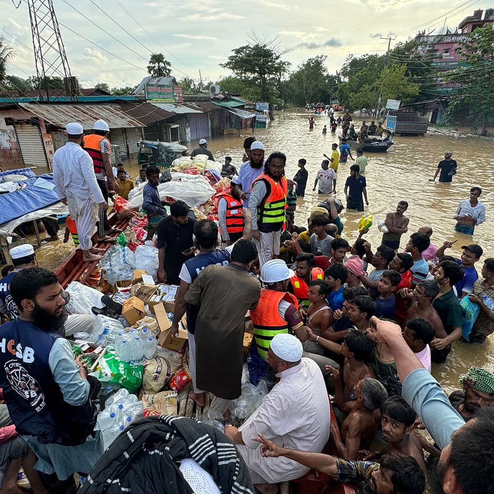 প্রজেক্টঃ দুর্যোগ ও পুনর্বাসন সহায়তা