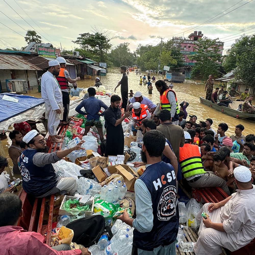 প্রজেক্টঃ দুর্যোগ ও পুনর্বাসন সহায়তা