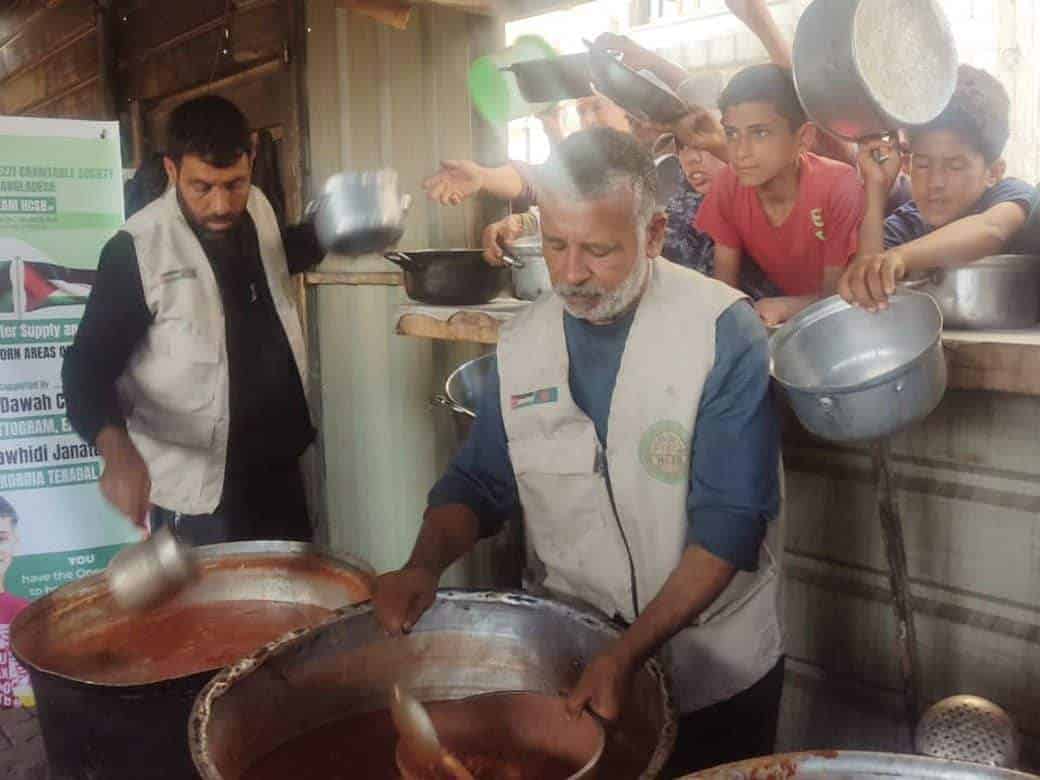 Food Distribution in Gaza