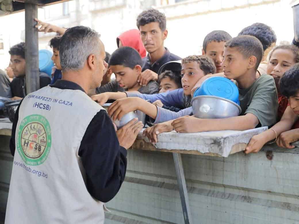 Food Distribution in Gaza