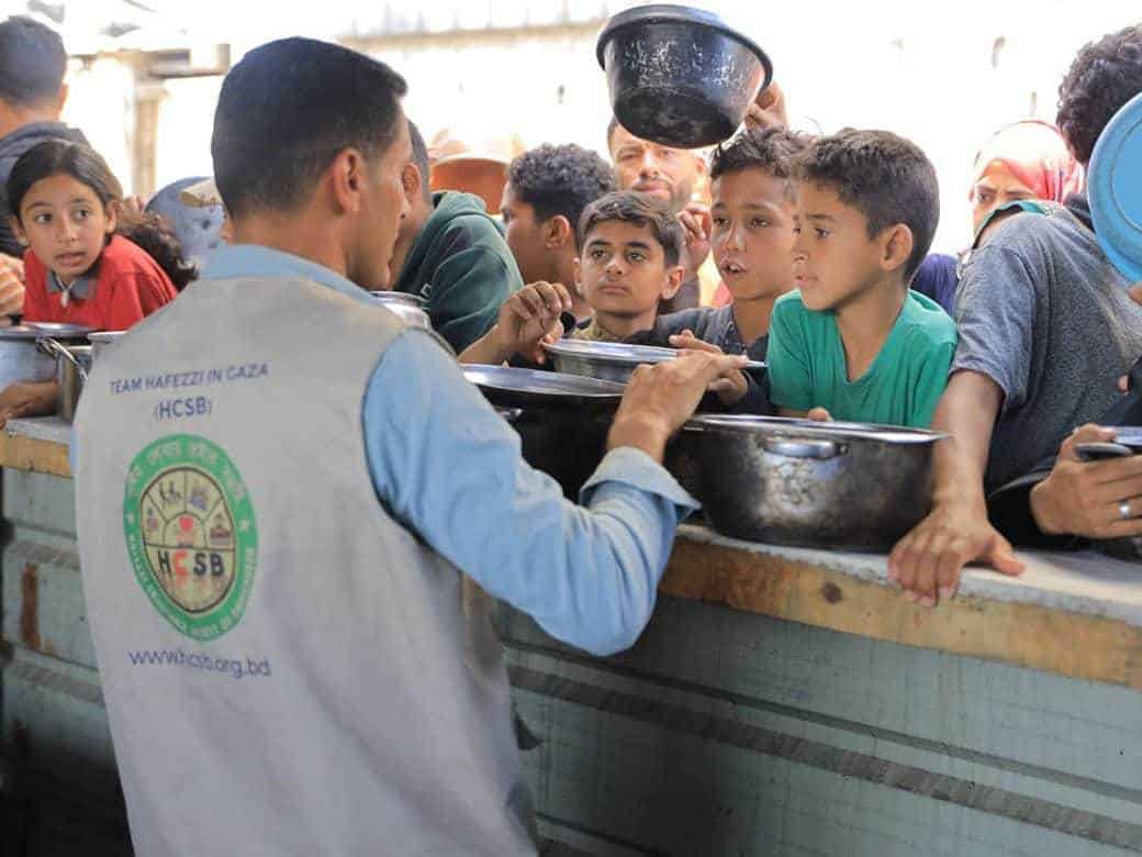 Food Distribution in Gaza