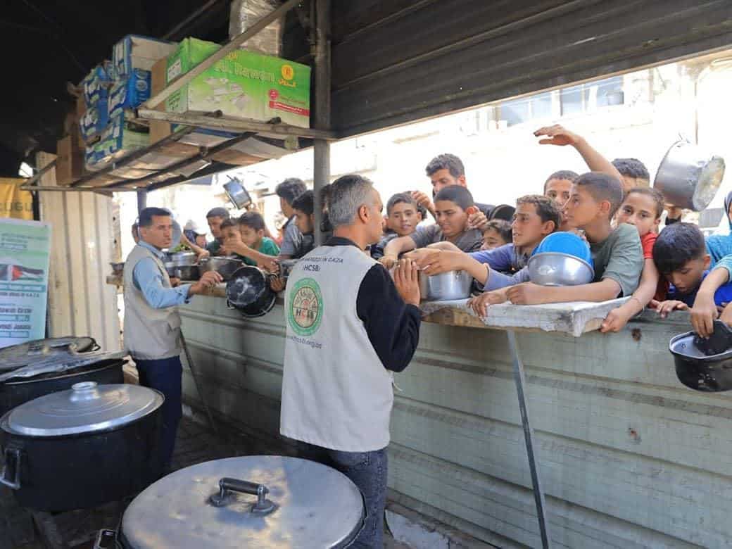 Food Distribution in Gaza