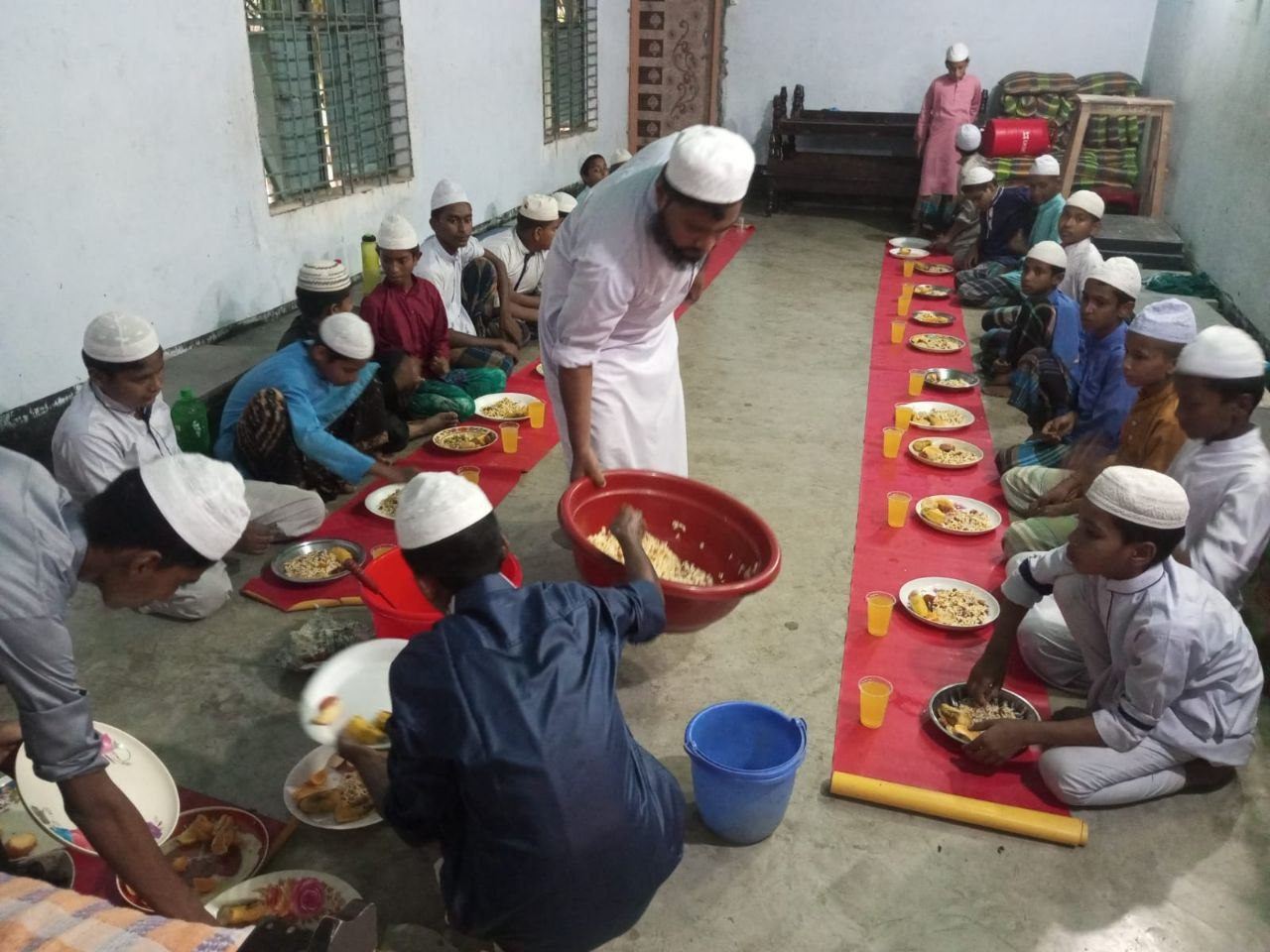 Food and gift distribution Ramadan and Eid