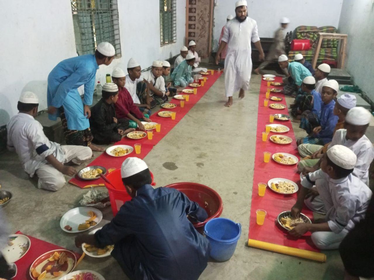 Food and gift distribution Ramadan and Eid