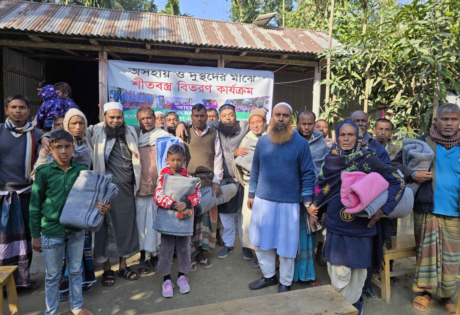 Winter Cloth Distribution in North Bengal