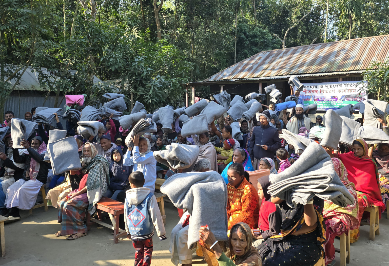 Winter Cloth Distribution in North Bengal