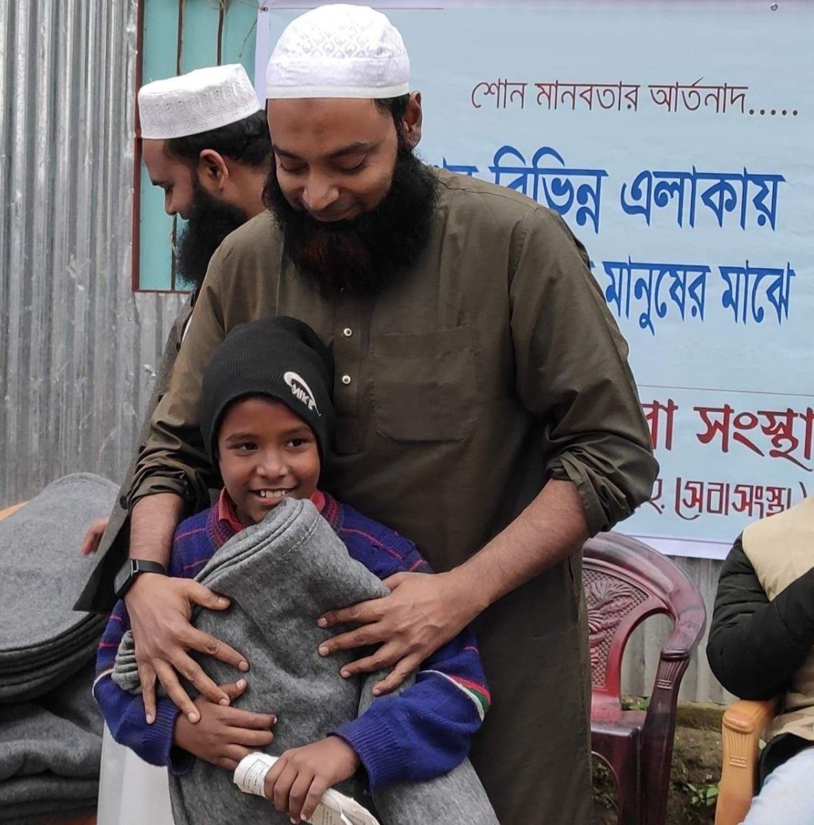 Winter Cloth Distribution