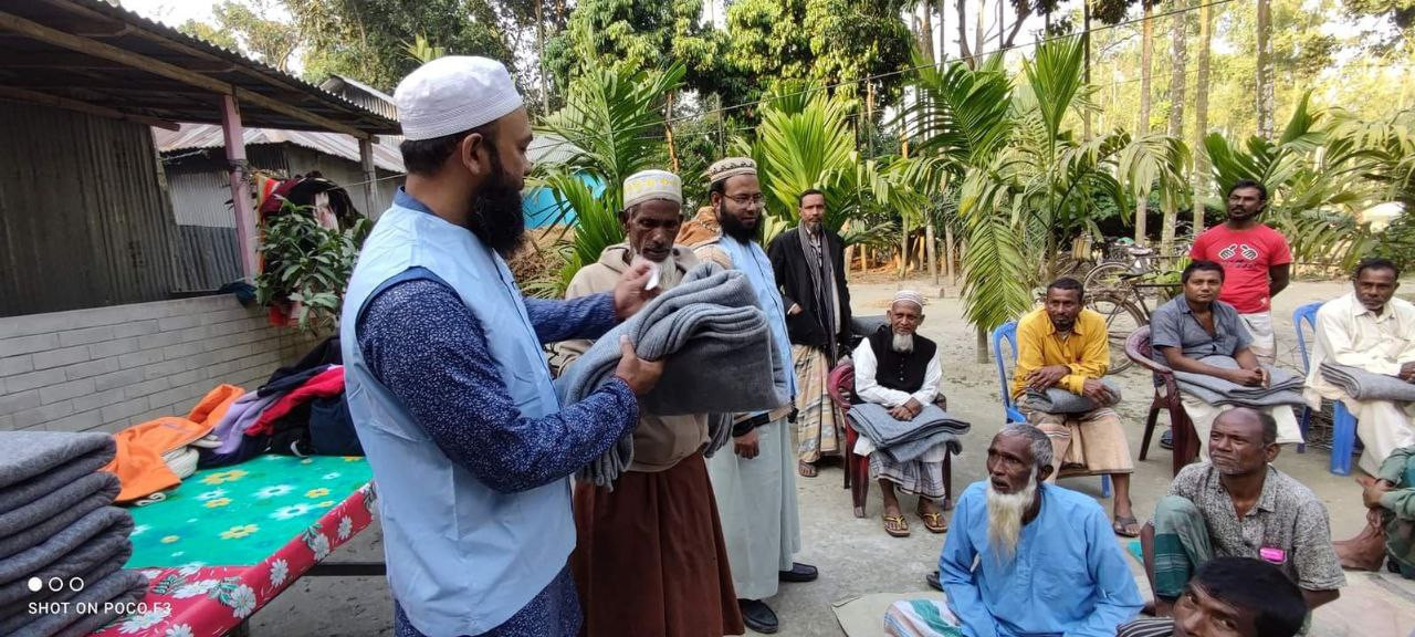 Winter Cloth Distribution