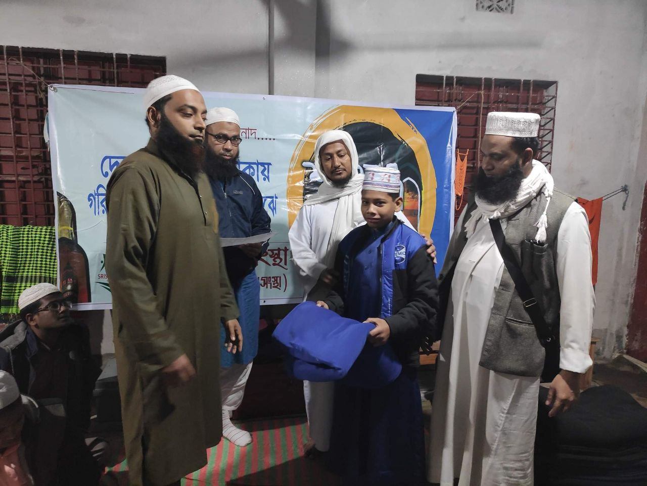 Winter Cloth Distribution