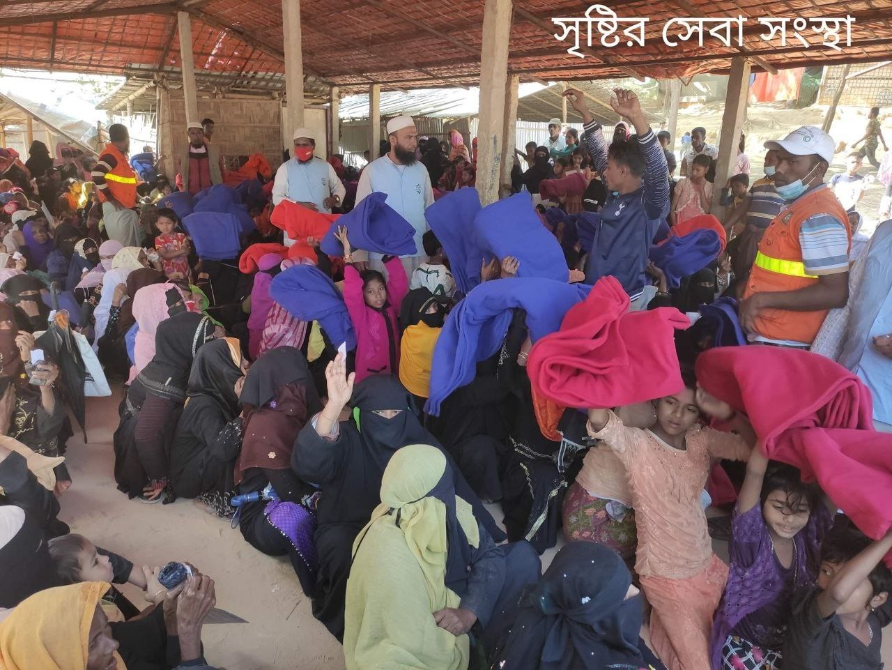 Winter Cloth Distribution