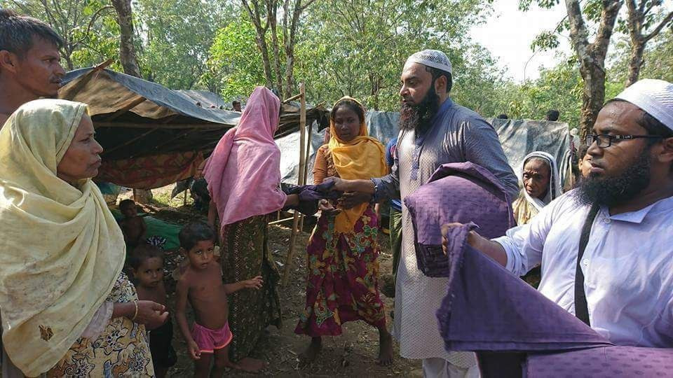 Winter Cloth Distribution