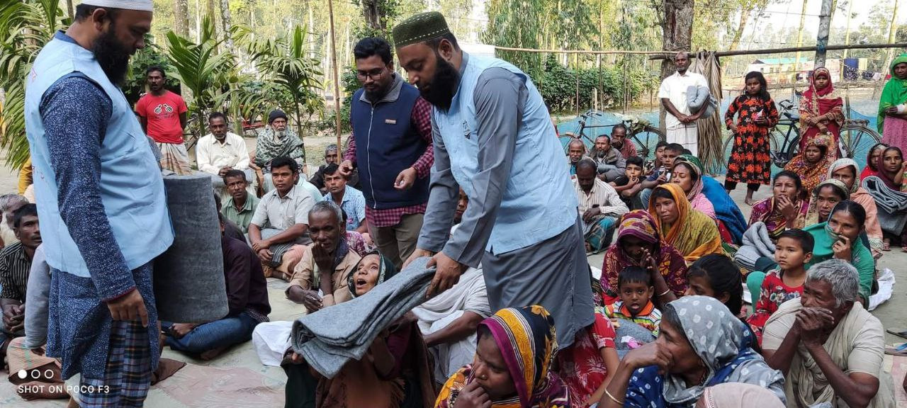 Winter Cloth Distribution