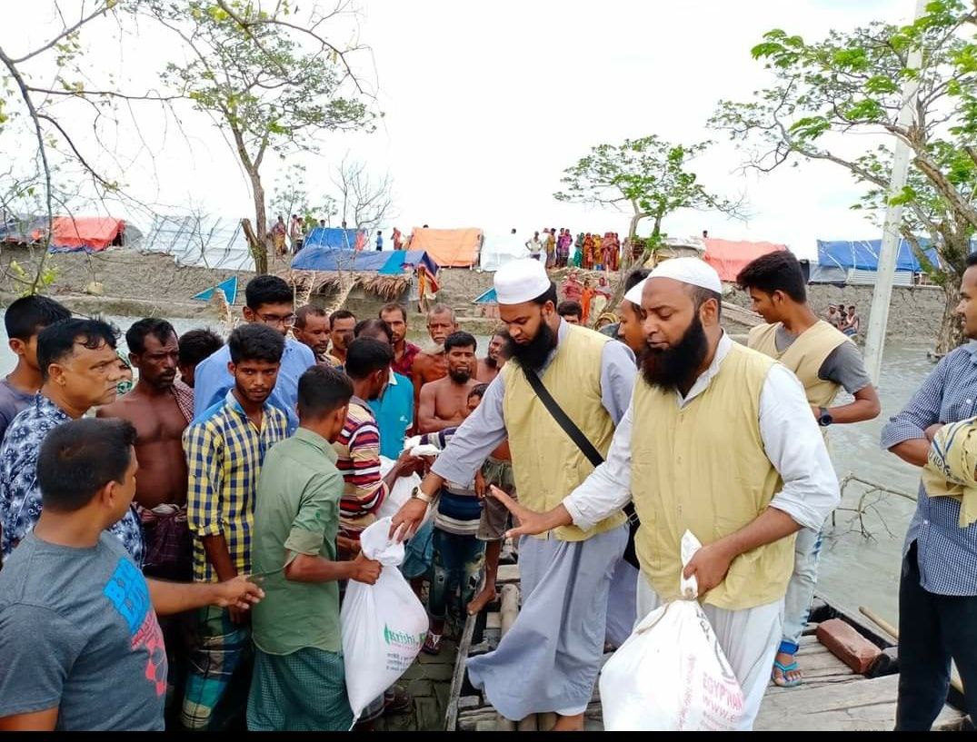 প্রজেক্টঃ দুর্যোগ ও পুনর্বাসন সহায়তা