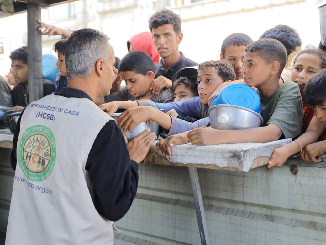 Food Distribution in Gaza